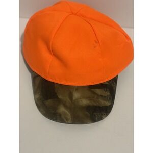 Orange and Camo Hunting Outdoor Cap Hat - Thinsulate 40g Insulation